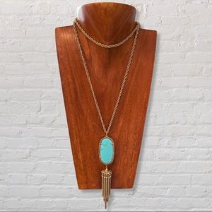 Kendra Scott Turquoise Rayne necklace 💎